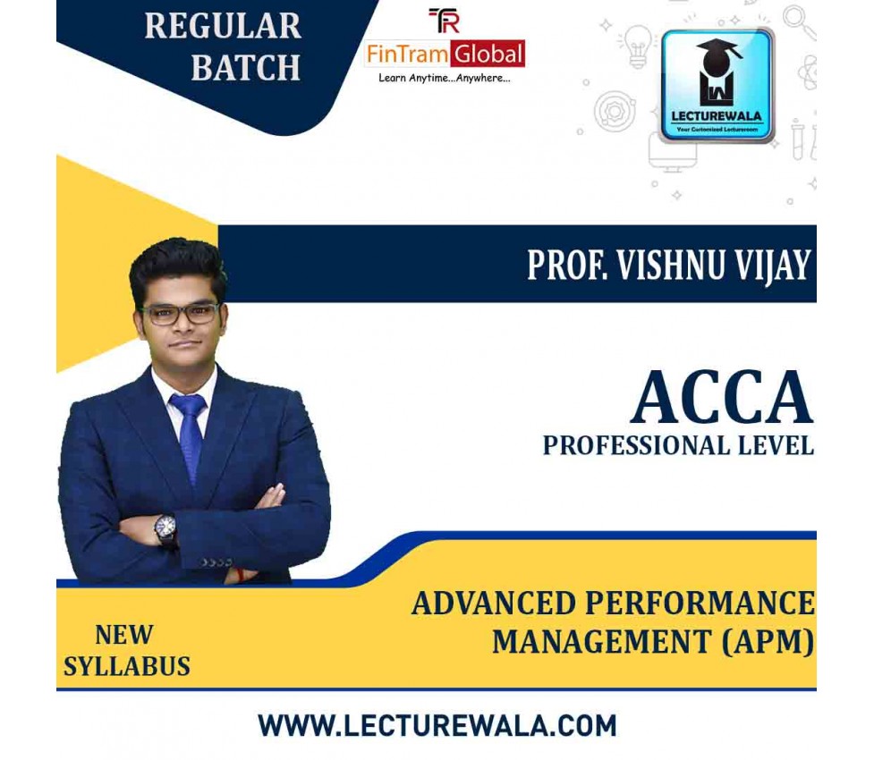 ACCA Professional Advanced Performance Management APM Full